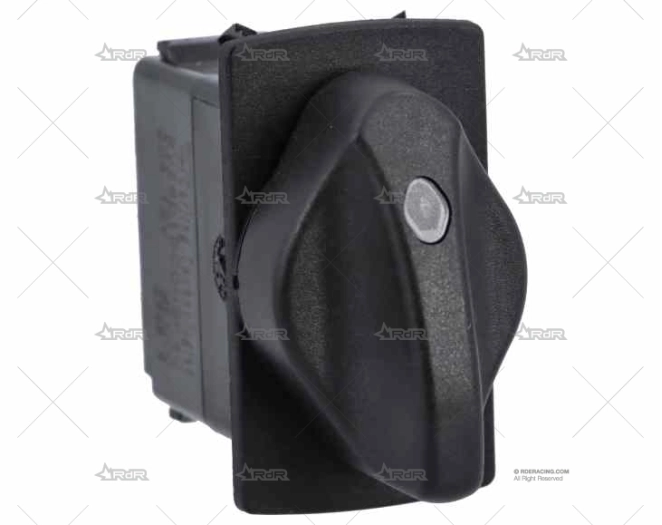 INT. ON/OFF/ON ROTAT. 2 LEDS 12V 2P