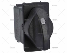 INT. ON/OFF/ON ROTAT. 2 LEDS 12V 2P