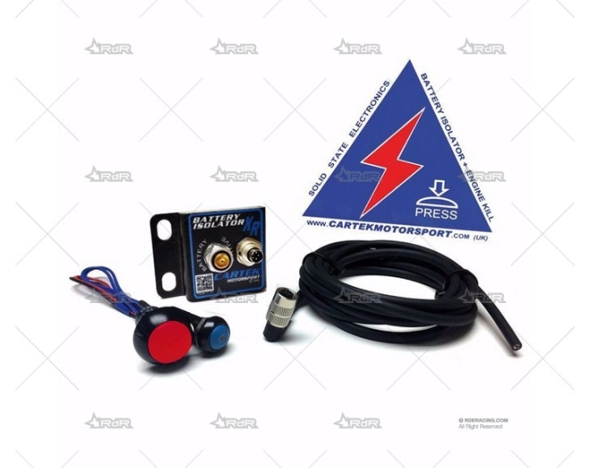 DESCONECTADOR BATERIA ELECTRICO XR AZUL GT CARTEK