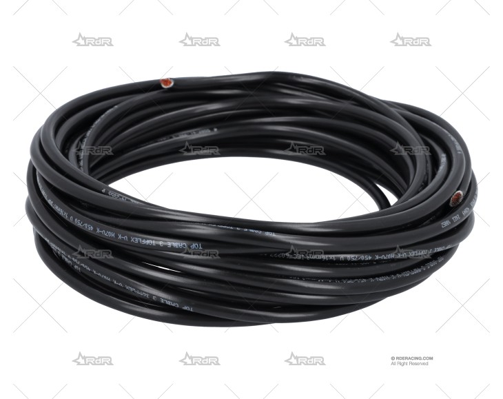 CABLE H05V/H07V 16    NEGRO 16mm2  12m