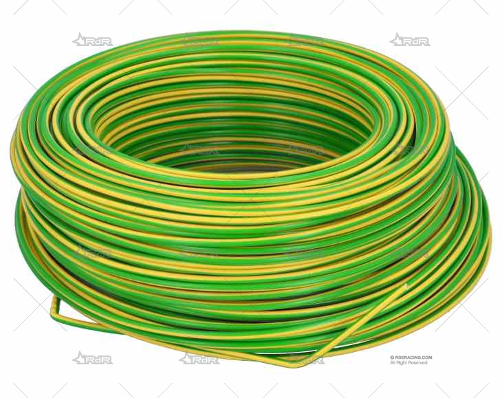 CABLE H05V/H07V  1.5  AMARI-VERDE 100m