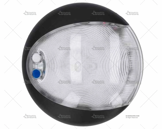 LUZ EUROLED 130 BLANCO/AZUL TAPA NEGRA