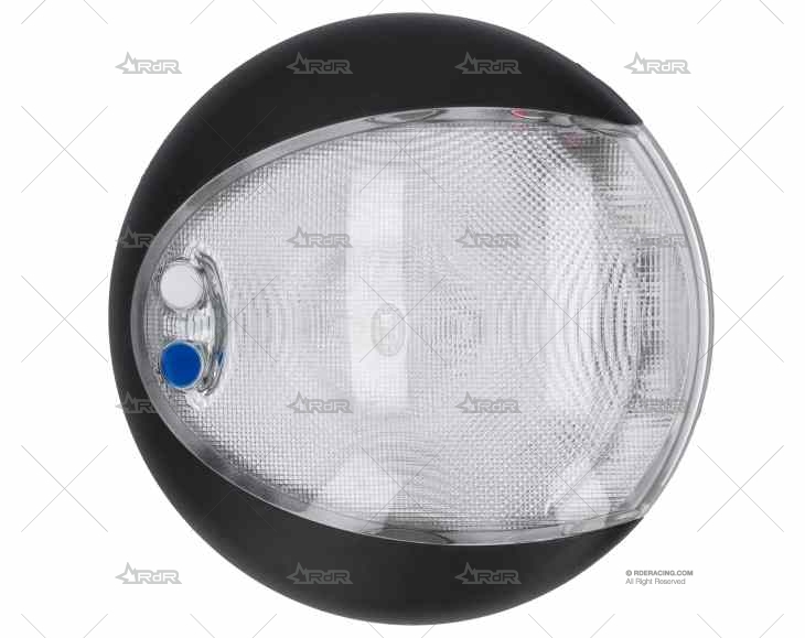 LUZ EUROLED 130 BLANCO/AZUL TAPA NEGRA