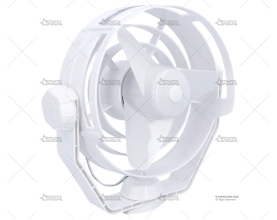 VENTILADOR TURBO 12V BLANCO