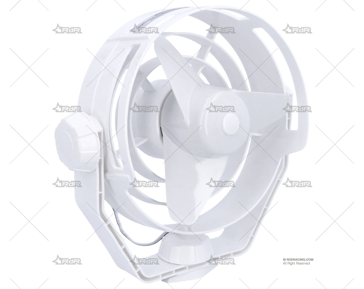 VENTILADOR TURBO 12V BLANCO