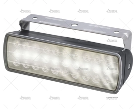 FARO LED SEA HAWK NEGRO LED BLANCO/CALID