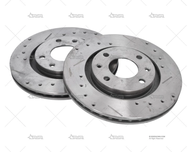 DISCOS DE FRENO GR.A OMP PEUGEOT 206 1.6