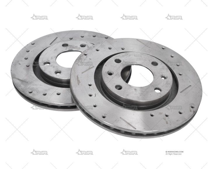 DISCOS DE FRENO GR.A OMP PEUGEOT 206 1.6