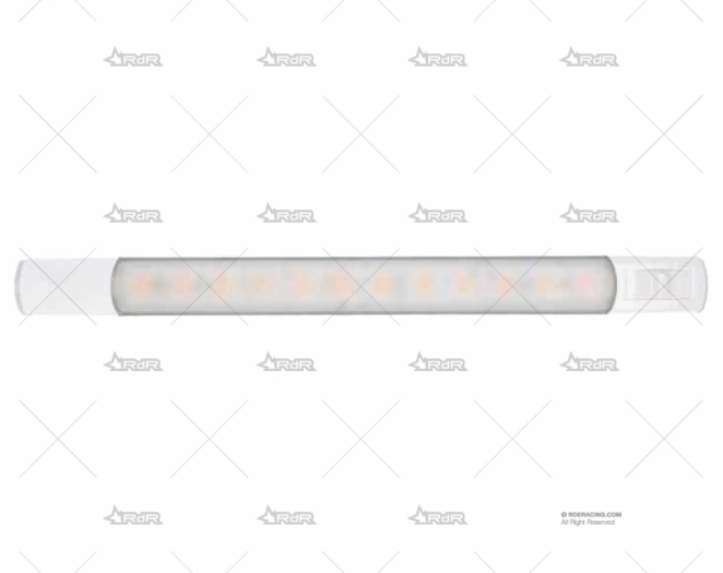 LUZ REGLETA C/INTER 12V BLANCO CALIENTE/