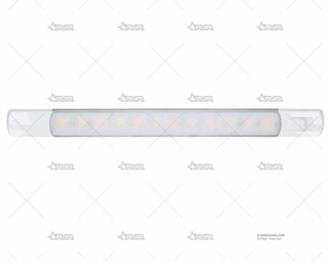 LUZ REGLETA C/INTER 24V BLANCO CALIENTE/