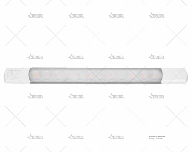 LUZ REGLETA C/INTER 12V BLANCO CALIENTE