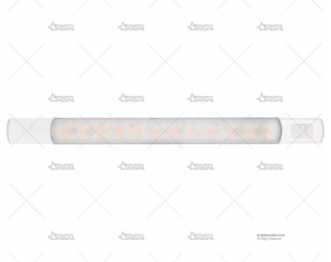 LUZ REGLETA C/INTER 12V BLANCO CALIENTE/