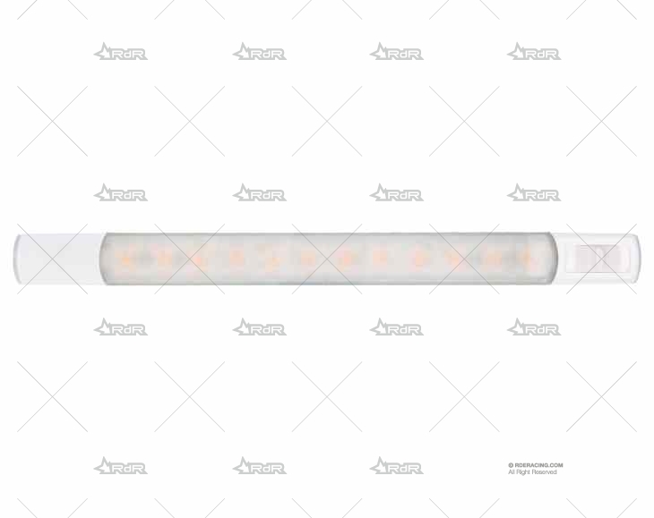 LUZ REGLETA C/INTER 12V BLANCO CALIENTE/