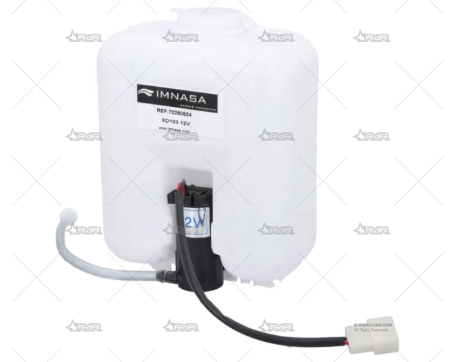 KIT DEPOSITO  1,25L LAVAPARABRISAS 12V