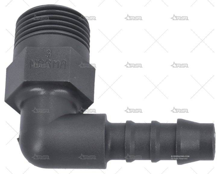 RACORD 3/8"    CONEX  8mm PL "L" (4u)