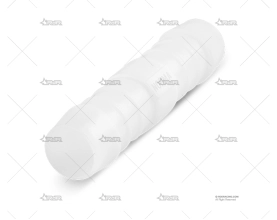 EMPALME RECTO 12mm RESINA (10u)