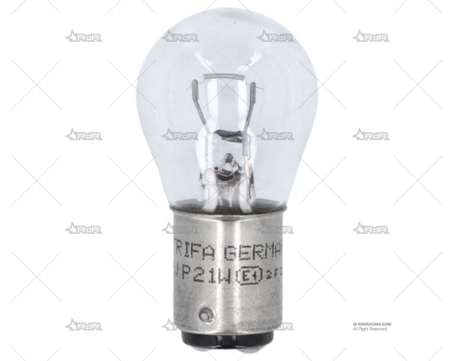 BOMBILLA BA15D  12V 21W 46mm AS