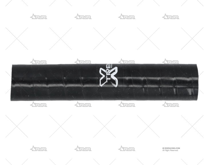 EMPALME SILICONA RECTO 11mm L100mm NEGRO XTREM
