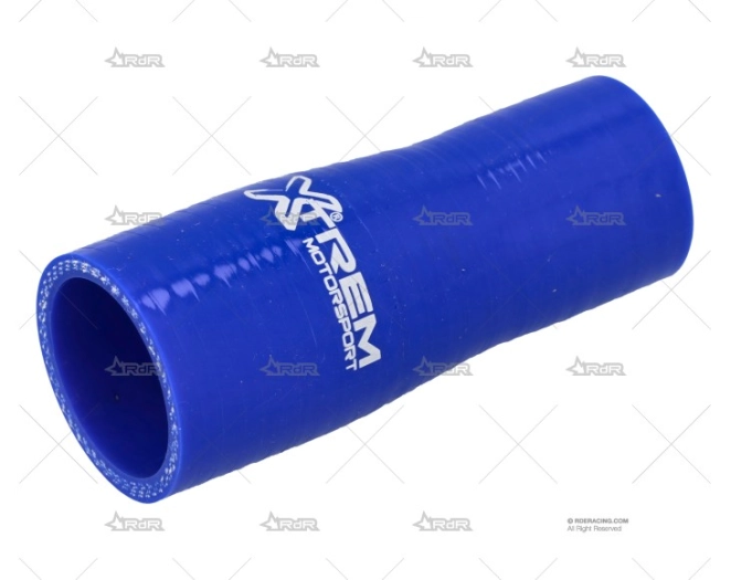 REDUCTOR SILICONA RECTO 35-28mm AZUL XTREM