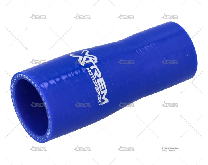 REDUCTOR SILICONA RECTO 35-28mm AZUL XTREM
