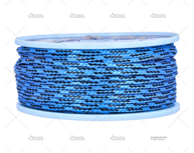CABO D-PRO VISION AZUL-NEGRO 4mm 100m