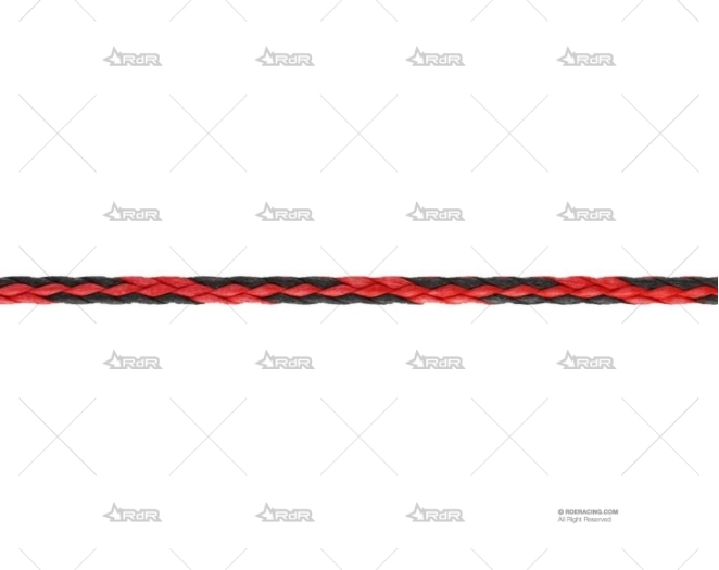 CABO D-PRO VISION ROJO-NEGRO 3mm 100m