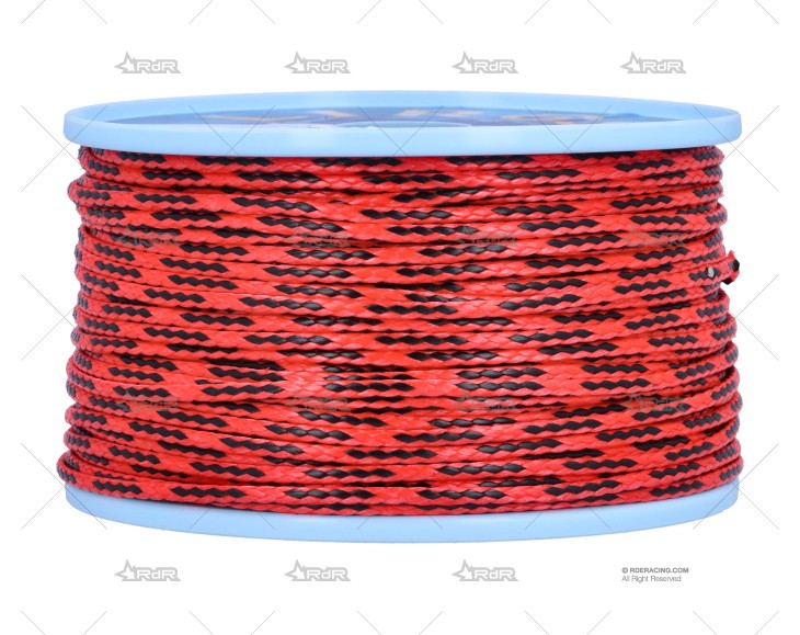 CABO D-PRO VISION ROJO-NEGRO 3mm 100m