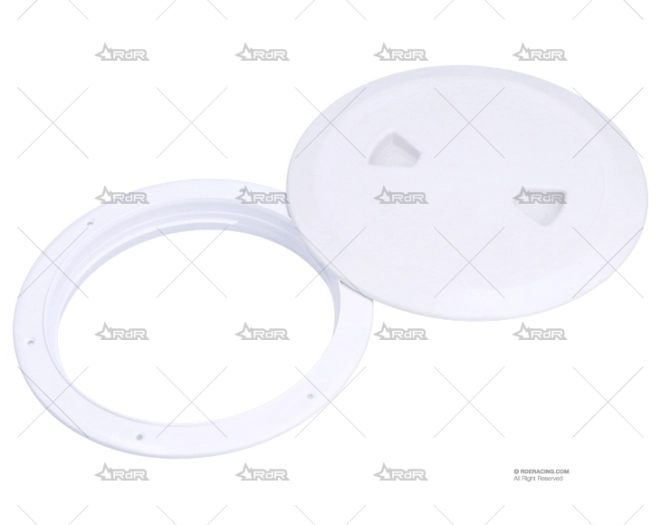 TAPA PVC BLANCA DIAM EXT 222mm