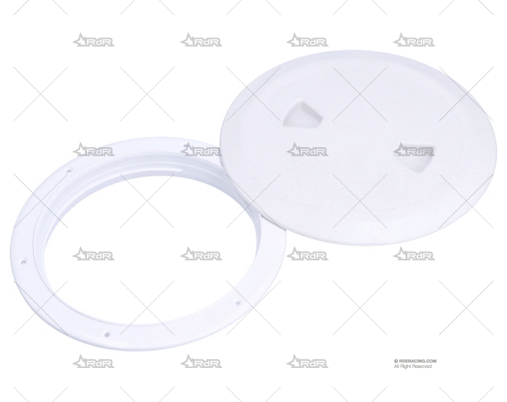 TAPA PVC BLANCA DIAM EXT 222mm