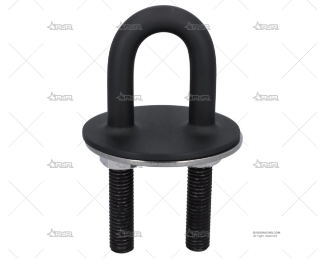 CANCAMO HD NEGRO 16mm INOX 316