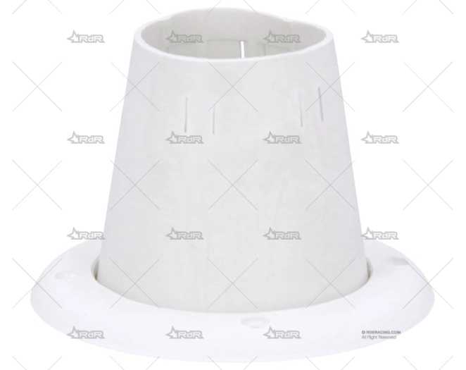 PASACABLES ABRAZADERA BLANCO