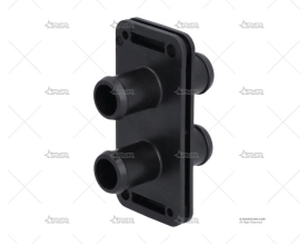 PASAMUROS CALEFACCION RECTO 16mm SIROCO