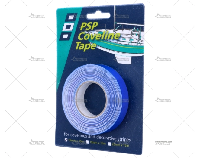 CINTA DECOR. COVELINE MID BLUE  15mm 15m PSP TAPES