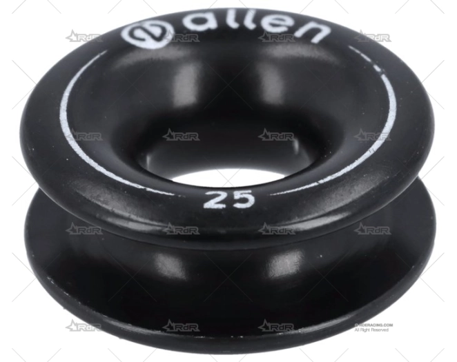 GUARDACABO REDONDO ALUMINIO 10mm