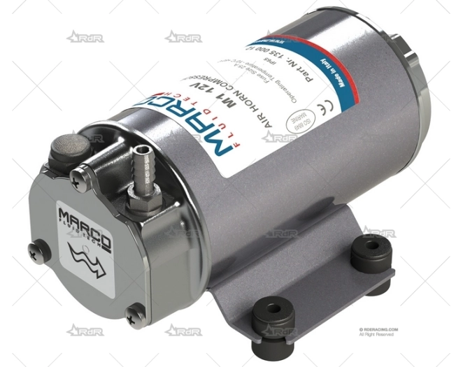 COMPRESOR BOCINA 12V CROMADO