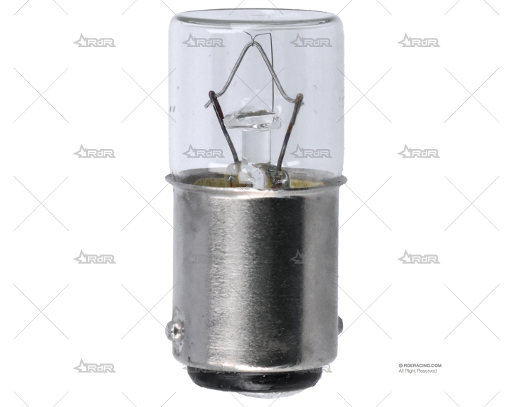 BOMBILLA BA15D  24V 10W 16X35 PLANA