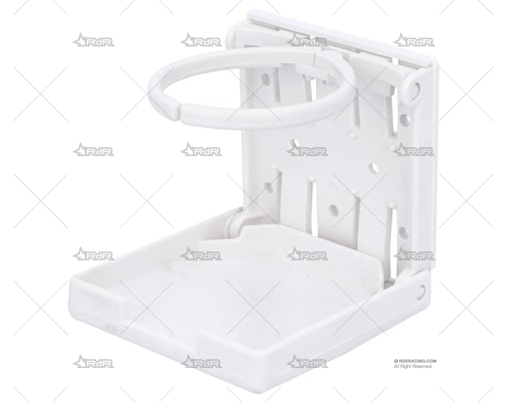 SOPORTE VASO AJUSTABLE BLANCO