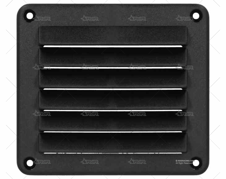 REJILLA PLASTICO NEGRA 140mm