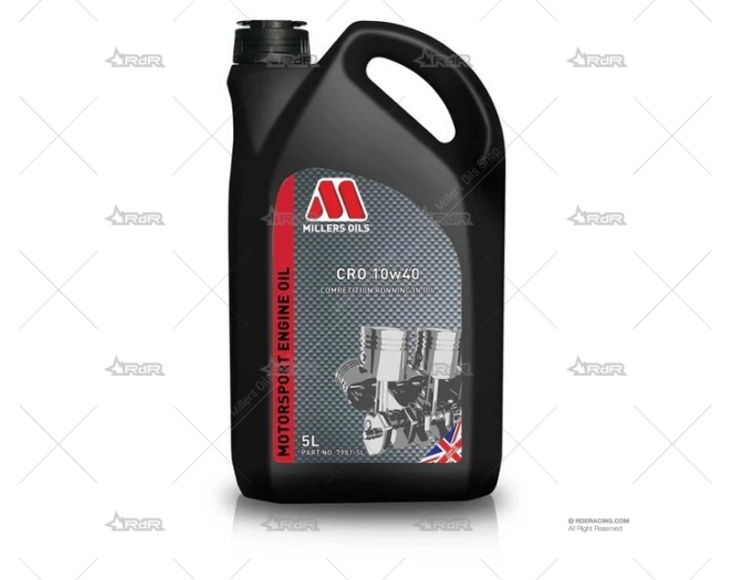 ACEITE 10W 40 MILLERS CRO RODAJE 5L MILLERS OIL