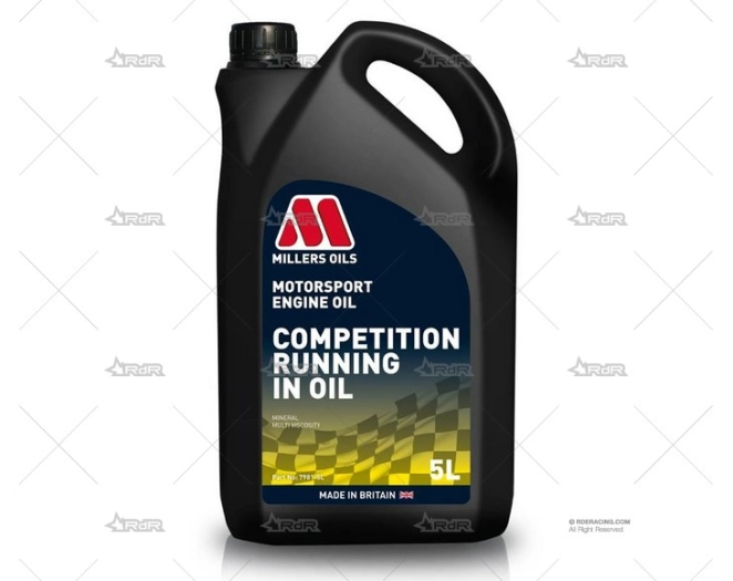 ACEITE DE RODAJE PARA MOTORES 5L MILLERS OIL