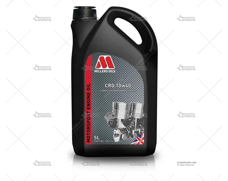 ACEITE 10W 40 MILLERS CRO RODAJE 5L MILLERS OIL