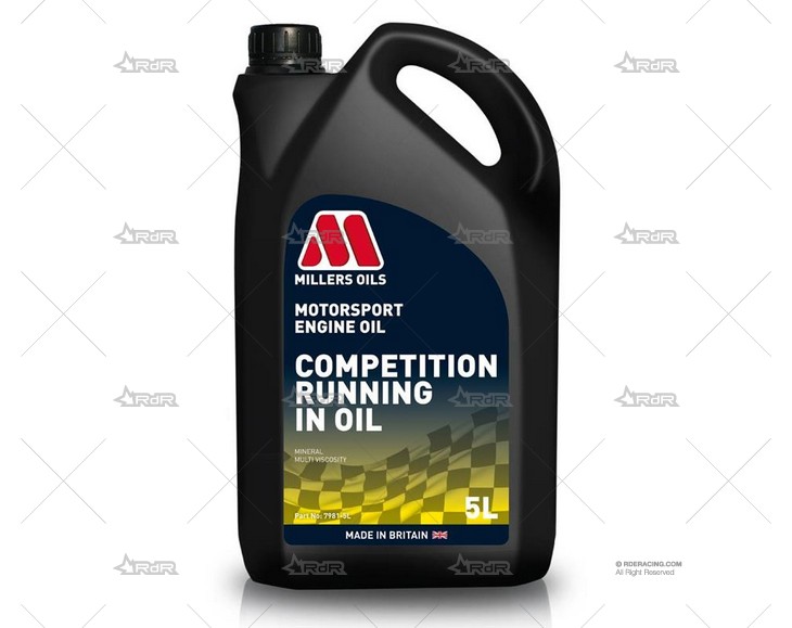 ACEITE DE RODAJE PARA MOTORES 5L MILLERS OIL