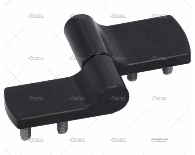 BISAGRA  ASIMETRICA ZINC NEGRO TIPO A M3 SOUTHCO