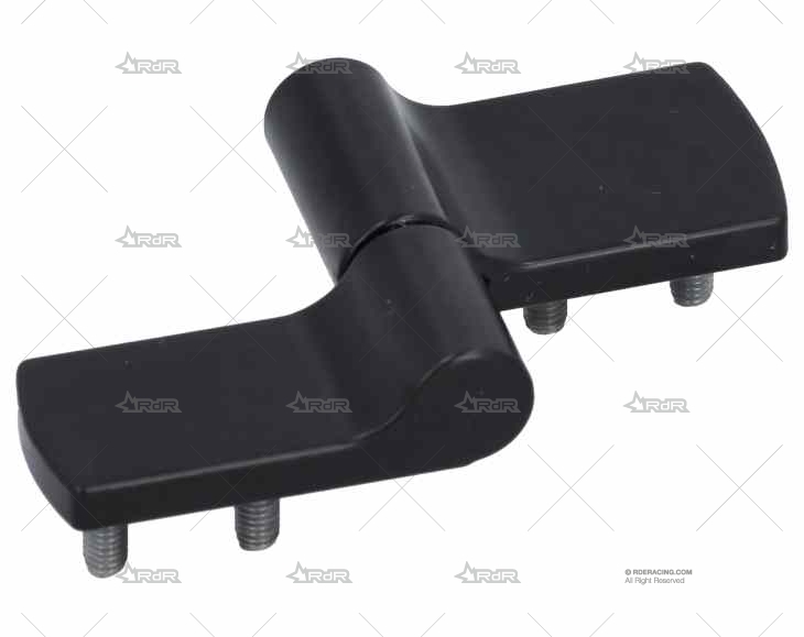 BISAGRA  ASIMETRICA ZINC NEGRO TIPO A M3 SOUTHCO
