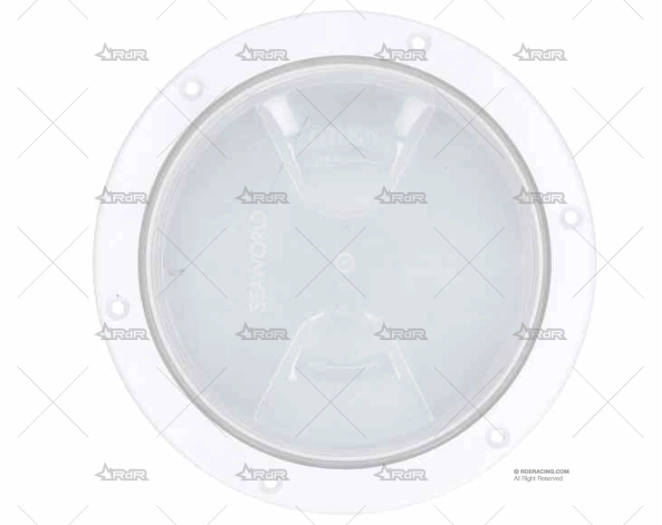 TAPA REGISTRO TRANSPARENTE 127mm