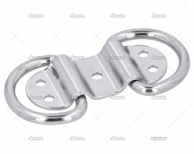 PLATINA C/ANILLA INOX SS 304 76X32mm