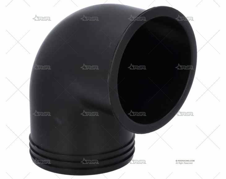 CODO 90º PARA REJILLA 102mm