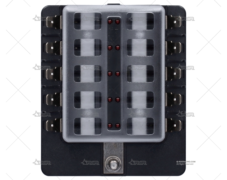 CAJA PORTAFUSIBLE PLACAS 10