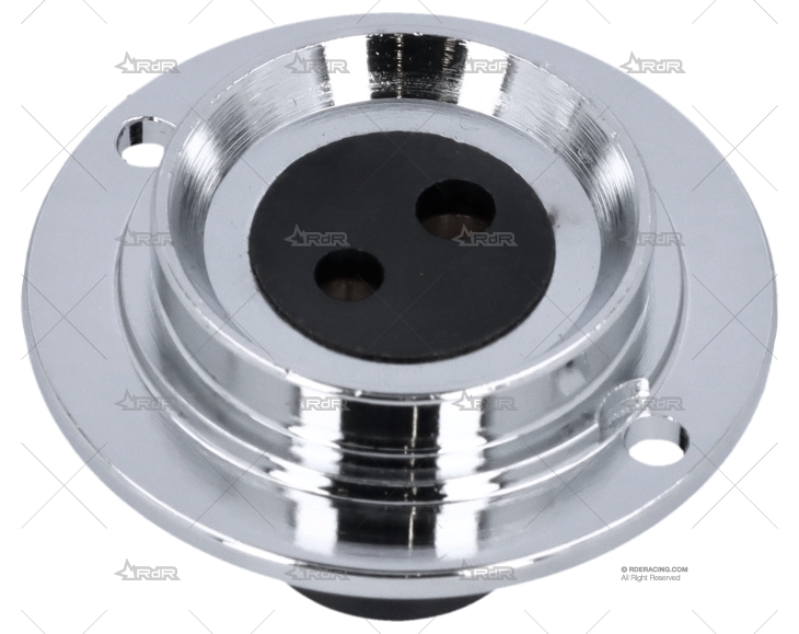 BASE ENCHUFE CUBIERTA 2 PIN