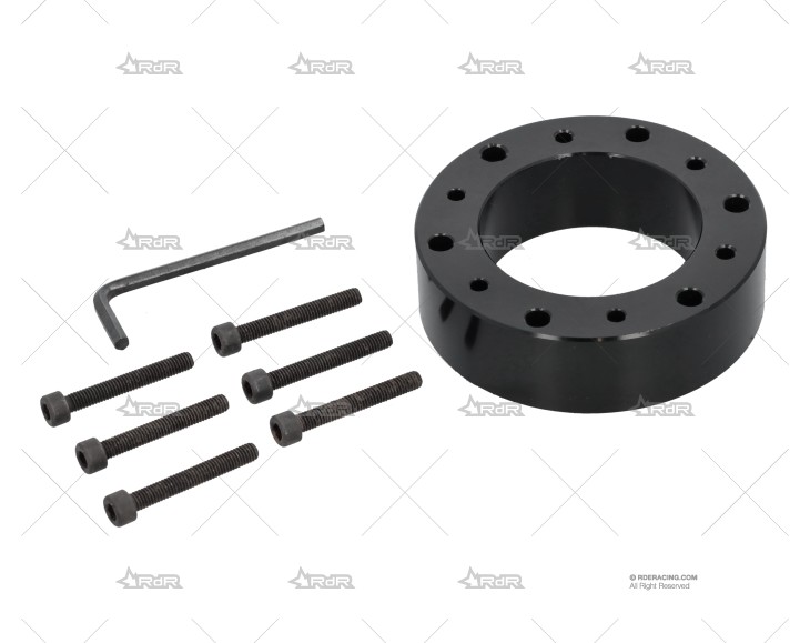 ADAPTADOR PCD VOLANTE-PIÑA ØAGUJEROS 70 BRAND R